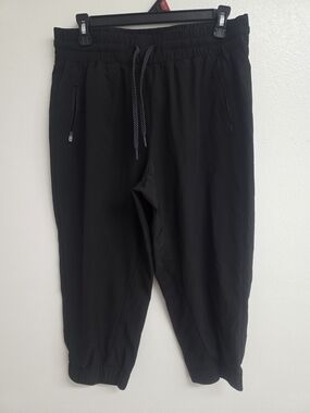 Kyodan Black Athletic Jogger Pants with Drawstring (0535)